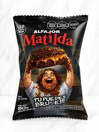 ALFAJOR MATILDA CHOCOLATE 80gr (comprando 3 o mas precio mayorista)
